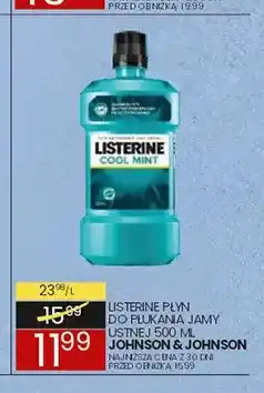 Wafelek Płyn do płukania jamy ustnej Listerine oferta