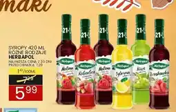 Wafelek Syrop Herbapol rabarbar oferta