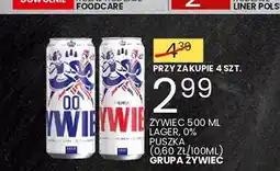 Wafelek Piwo bezalkoholowe Żywiec oferta