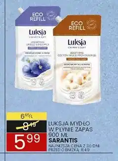 Wafelek Mydło w płynie zapas Luksja oferta