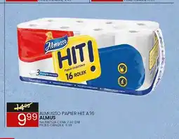 Wafelek Papier toaletowy Hit A16 16-pak Almusso oferta