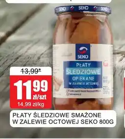 Bingo Płaty śledziowe smażone w zalewie octowej Seko oferta