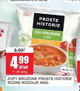 Bingo Zupy mrożone Proste Historie oferta