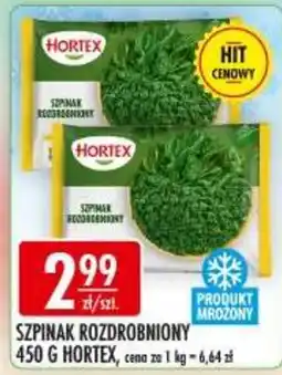 Sklepy Doroty Szpinak Rozdrobniony Hortex oferta
