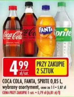 Sklepy Doroty Coca Cola, Fanta, Sprite oferta