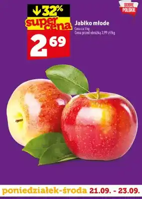 Jabłka młode