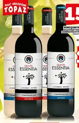 Topaz Wino czerwone Quinta Essentia półsłodkie oferta