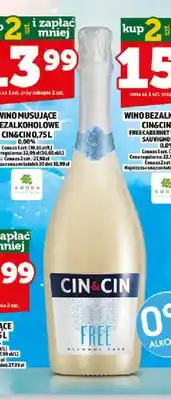 Topaz Wino bezalkoholowe musujące Cin oferta