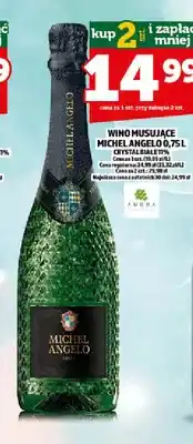 Topaz Wino musujące Michel Angelo Crystal białe oferta