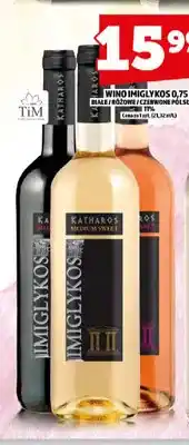 Topaz Wino czerwone Imiglykos półsłodkie oferta