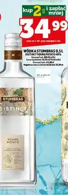 Topaz Wódka Stumbras Distinct Young Potato 40% oferta