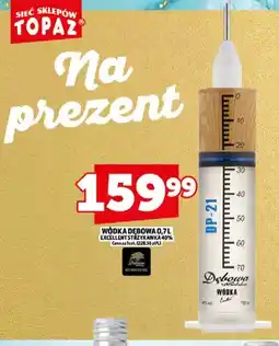 Topaz Wódka Dębowa Excellent Strzykawka 40% oferta