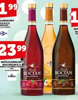Topaz Napój alkoholowy Biały Bocian malinówka 25% oferta