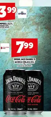 Topaz Drink Jack Daniel's & Coca-Cola 5% oferta