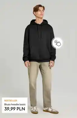 Sinsay Bluza hoodie basic oferta