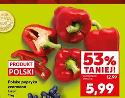 Kaufland Polska papryka czerwona oferta