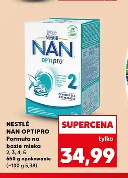 Kaufland Formuła na bazie mleka Nestlé NAN OPTIPRO 2 oferta