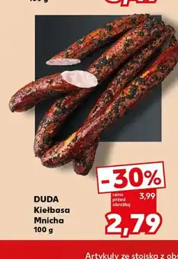 Kaufland Kiełbasa Mnicha Duda oferta