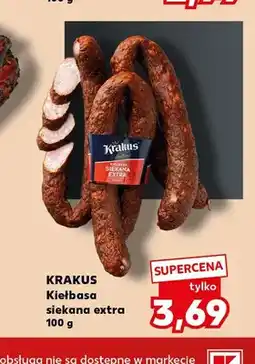Kaufland Kiełbasa siekana extra Krakus oferta
