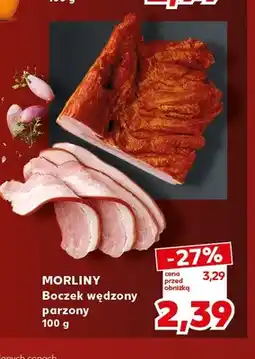Kaufland Boczek wędzony parzony Morliny oferta