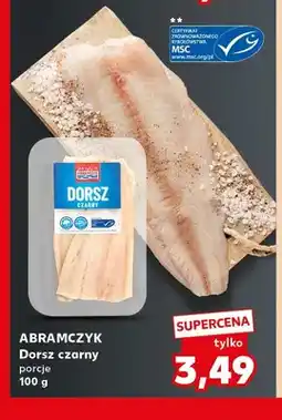 Kaufland Dorsz czarny porcje Abramczyk oferta
