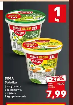 Kaufland Sałatka jarzynowa z jajkiem Dega oferta