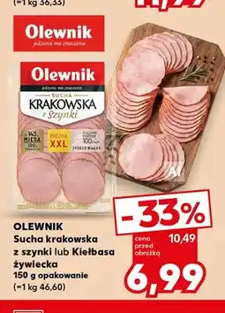 Kaufland Sucha krakowska z szynki Olewnik oferta