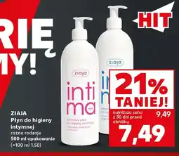 Kaufland Płyn do higieny intymnej Ziaja oferta