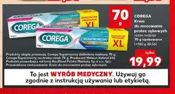 Kaufland Krem do mocowania protez zębowych Corega Supermocny delikatnie miętowy oferta