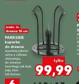 Kaufland Łuparka do drewna Parkside oferta