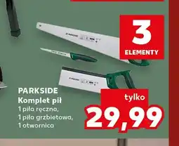 Kaufland Komplet pił Parkside oferta