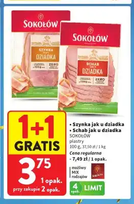 Szynka jak u dziadka plastry Sokołów