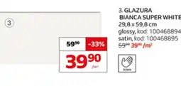 Komfort Glazura bianca super white oferta