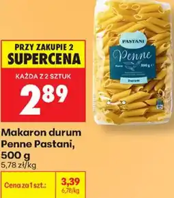 Biedronka Makaron durum Penne Pastani oferta