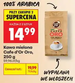 Biedronka Kawa mielona Cafe d'Or Oro oferta