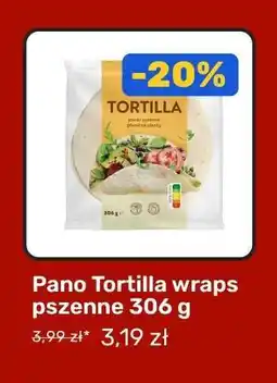 Biedronka Pano Tortilla wraps pszenne 306 g oferta