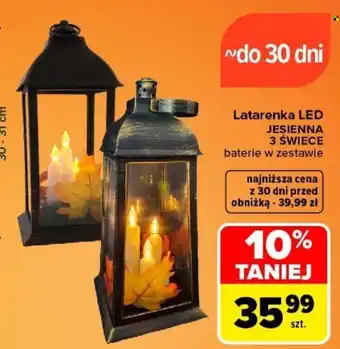 Latarenka LED JESIENNA