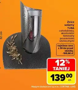 Carrefour Znicz solarny TUBA oferta