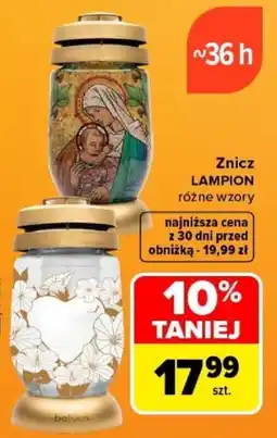 Carrefour Znicz LAMPION oferta