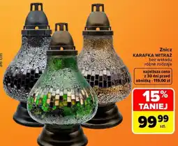 Carrefour Znicz KARAFKA WITRAŻ oferta