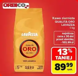 Carrefour Kawa ziarnista QUALITÀ ORO LAVAZZA oferta