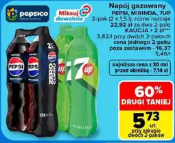 Carrefour Napój gazowany PEPSI, MIRINDA, 7UP oferta