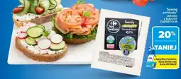 Carrefour Twaróg półtłusty jakość z natury carrefour oferta