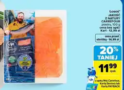 Carrefour Łosoś Jakość z Natury Carrefour oferta