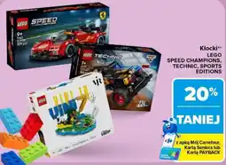 Carrefour Klocki lego speed champions, technic, sports editions oferta