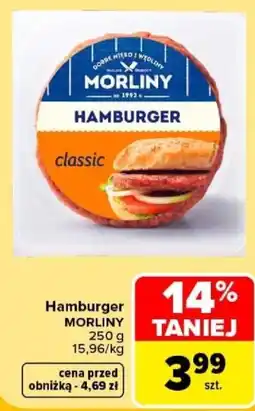 Carrefour Hamburger classic MORLINY oferta