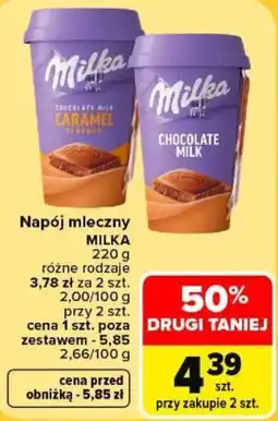Carrefour Napój mleczny MILKA oferta