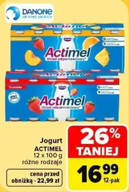 Carrefour Jogurt ACTIMEL oferta