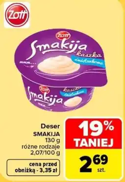 Carrefour Smakija Kaszka śmietankowa oferta