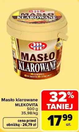 Carrefour Masło klarowane MLEKOVITA oferta